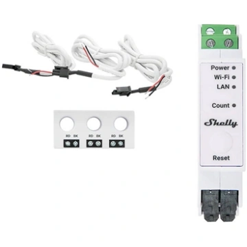 Shelly Pro 3EM-3CT63 WIFI 1/3-way power consumptio