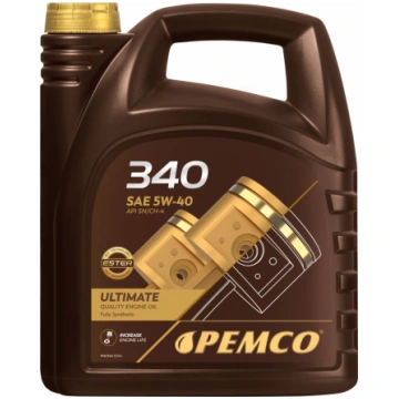 PEMCO eļļa PM 340 5W-40 ACEA A3/B4 4L PM03404
