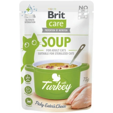 Brit Care Cat Soup Turkey 75 g zupa kaķiem