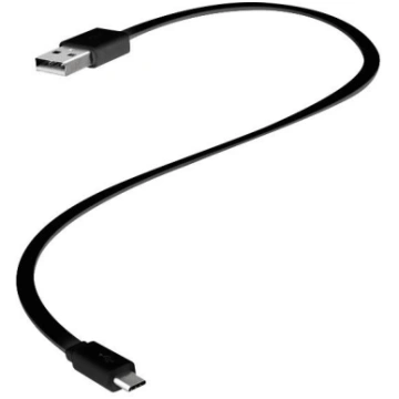 Kabelis iLike micro USB cable 30cm Black