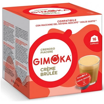GIMOKA Dolce Gusto Creme Brulee 16gab. Kafijas kap