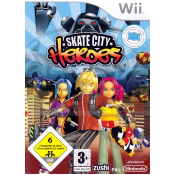 Lietots - Wii Skate City Heroes