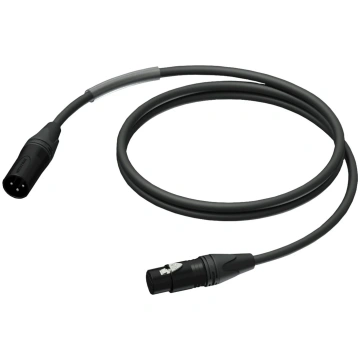 DMX AES/ EBU cable -XLR male - XLR female - HighFl