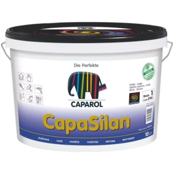 Caparol CapaSilan B1 10L Silikona iekšdarbu krāsa