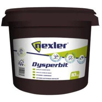Nexler Dysperbit Ūdens bāzes bituma mastika, 5kg 5