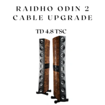 Raidho Acoustics TD 4.8 TSC Odin 2 Cable Upgrade