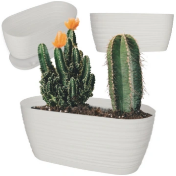 Puķupoda vāks ar statīvu Puķu pods 27cm