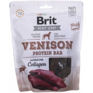 Brit Jerky Venison Protein Bar Dziczyzna - przysma