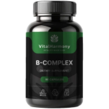 VITALHARMONY B-Complex uztura bagātinātājs 90kaps.