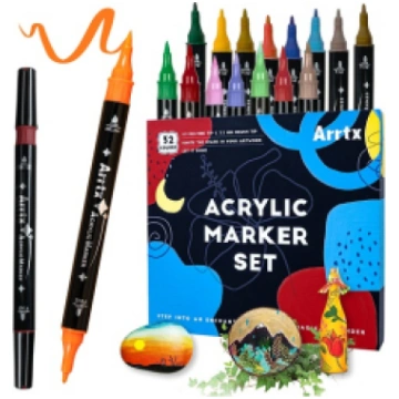 Acrylic Marker Pens ARRTX, 32 Colours LC302802
