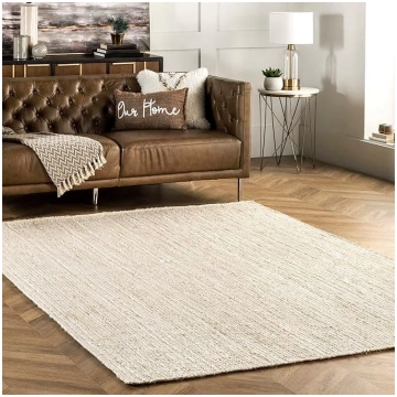 nuLOOM Rigo ar rokām austs džutas paklājs, 180 cm 