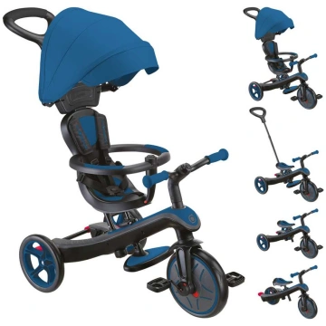Triratukas GLOBBER Explorer Trike 4in1 tamsiai mėl