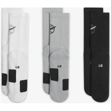 Nike Elite Everyday Crew Kojinės (3 Poros) - Izmēr