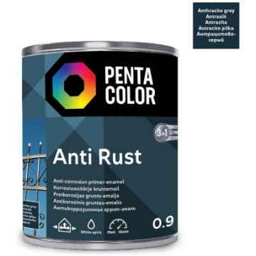 PAINT ANTI RUST ANTHRACITE 0.9L 4772013247678 ( 47