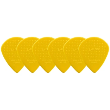 Pick Janicek Nylonpicks 0.88 yellow Guitar Accesso