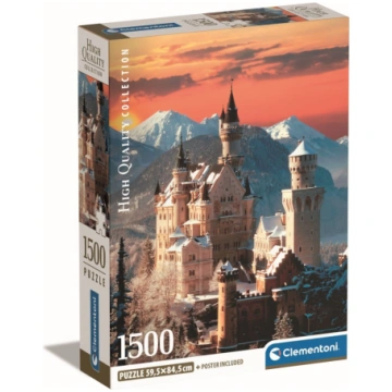 CLEMENTONI puzle Neuschwanstein pils, 1500 gab., 3