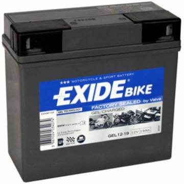 Moto Akumulators Exide GEL 12-19 12V,19Ah,170A, (-