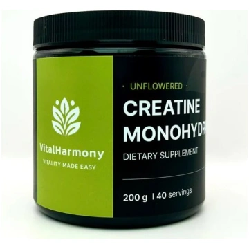 Vital Harmony kreatīna monohidrāts ar bez garšas 2