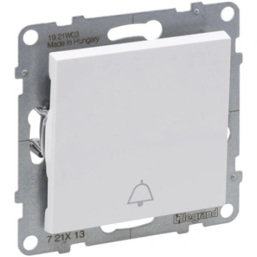PUSH-BUTTON WITH BELL SYMBOL WHITE 721113 (3414972