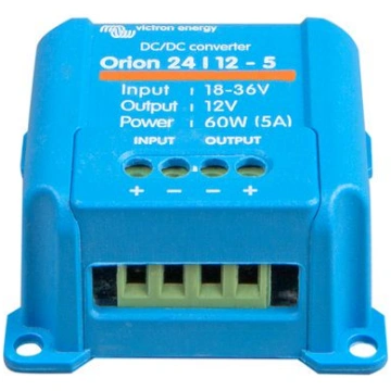Sprieguma pārveidotājs DC/DC 24V:12V 5A (60W) Orio