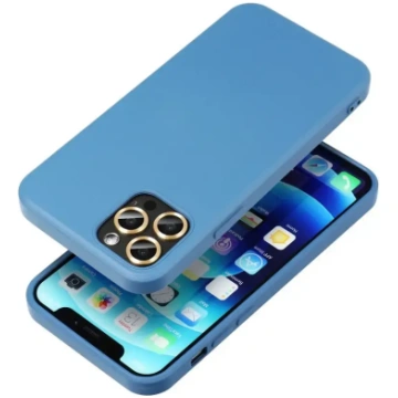 SILICONE case for SAMSUNG A55 5G blue | 5903396272