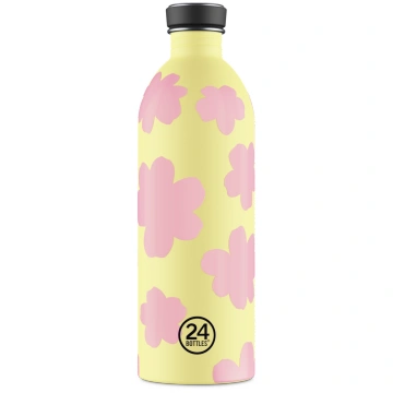 Tērauda pudele Daydreaming Yellow 1Lt Urban 24bott
