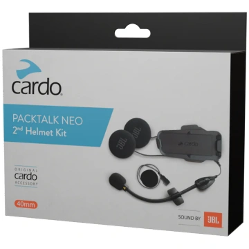 Cardo Packtalk NEO 2ND helmet kit sound by JBL