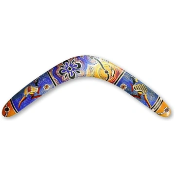 BoomerangFanABORIGINAL-R 44,5 cm Aborigēnu labrocī