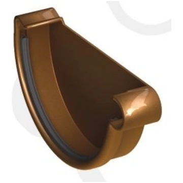 Teknes gals Galeco kreisais brūns 105mm ZL