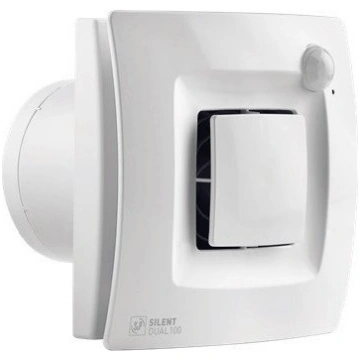 Ventilators aksiaalne S&P SILENT DUAL 100, ar mitr