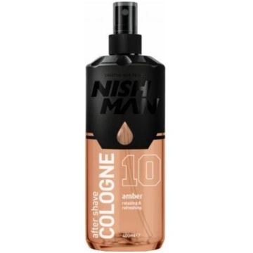 Odekolons pēc skūšanās Nishman Amber No.10, 400 ml