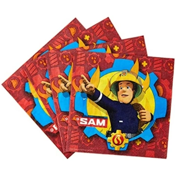 Papīra salvetes Ugunsdzēsejs Sam Fireman Sam