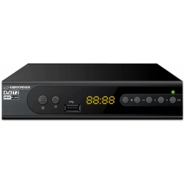 Tūneris ev106r dvb-t/t2 h.265/hevc ESPERANZA