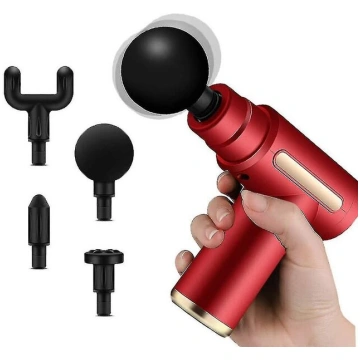 Mini masāžas pistole dziļu audu atbrīvošanai: USB 