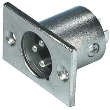 Kontaktdakšiņas korpuss 3pin. XLR