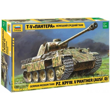 Zvezda Panzer IV Ausf.D (3678) Z 3678