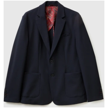 Single-breasted blazer - 52