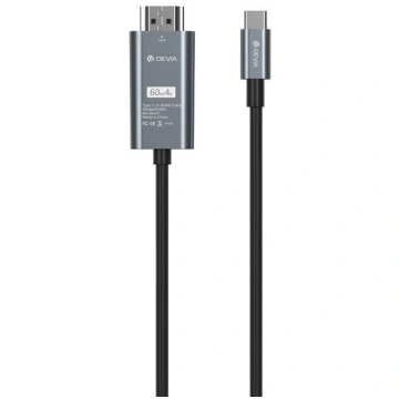 Devia EC084 Storm USB-C - HDMI 4K 60 Hz Vads 2m (E