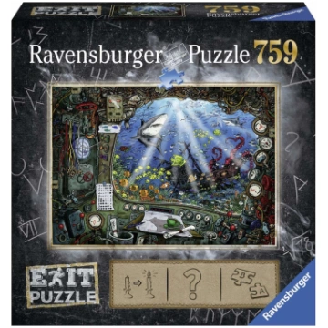Puzle Ravensburger Exit In Submarine, 70 cm x 50 c
