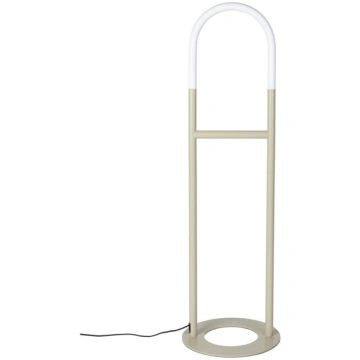 Bēša LED stāvlampa ar regulējamu spilgtumu (augstu