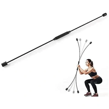 Pilates jogas stieņi Tremor Bar Fitness Elastīgie 