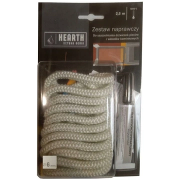 RIBBON FIREPROOF 6MM 2,5M + GLUE