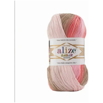 Alize Bahar Batik dzija - 100% merserizēta kokviln