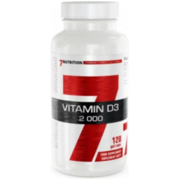 Vitamin D3 2000 iu 7Nutrition 120 caps