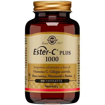 Ester C 1000 Plus 90 tav Solgar