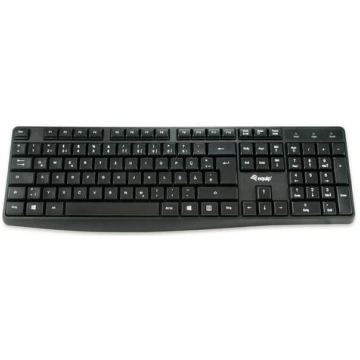 Equip Kabelgebundene USB Keyboard schwarz italieni