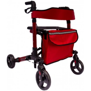 Staigulis - Rollators ar riteņiem Red (24030)