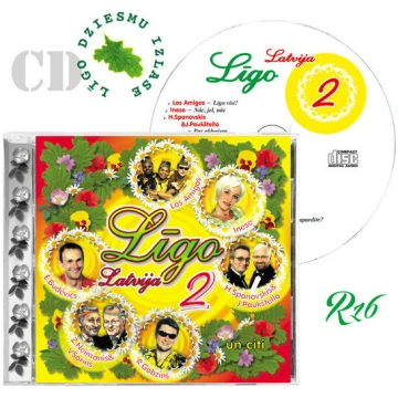 CD Līgo Latvija 2 - Līgo dziesmu izlase