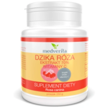 Wild rose extract 70% vitamin C powder Medverita 2