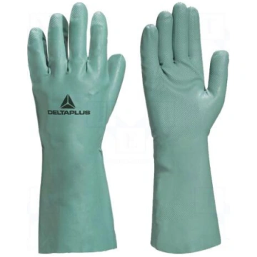 Protective gloves | Size: 6 | green | cotton,nitry